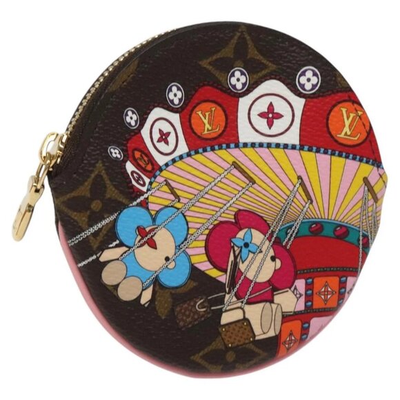 LOUIS VUITTON Monogram Vivienne Porte Monnaie Round Purse - Picture 1 of 15